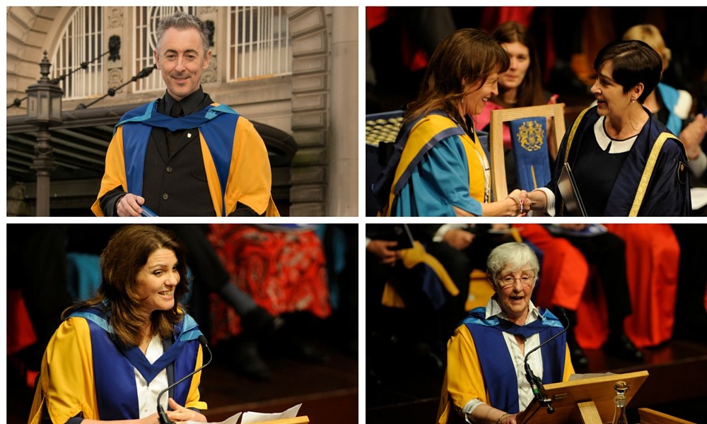 Alan Cumming, Alison Elliot, Karen McCluskey and Heather Reid