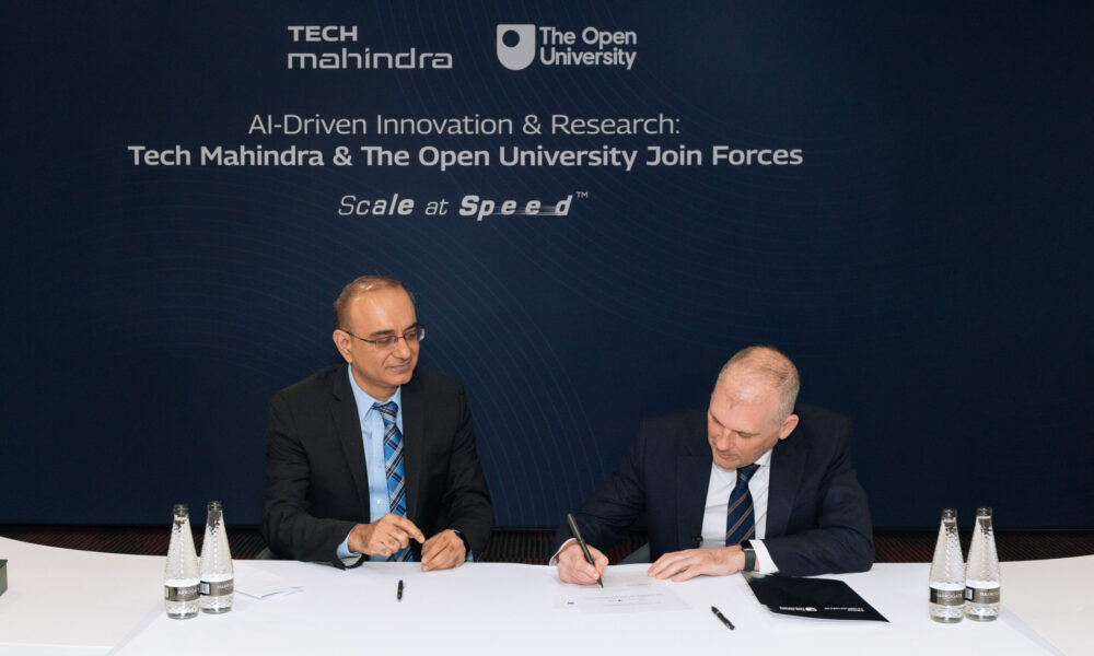 Tech Mahindra Inks MoU with The Open University to Advance AI-Driven Innovation, Entrepreneurship and Skill Development